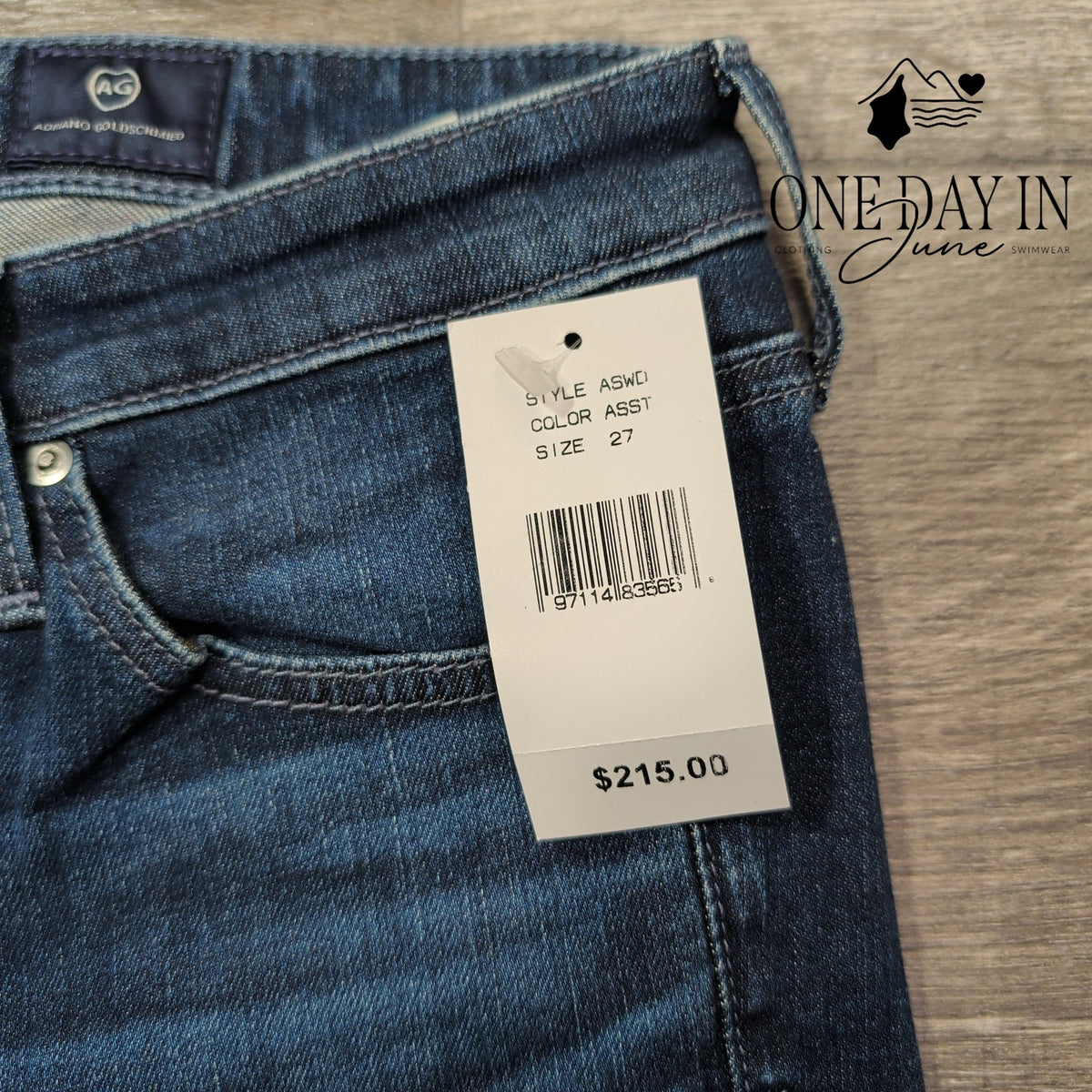AG Adriano Goldschmied The Midi Ankle Mid Rise Legging Jeans NWT $215 Size 4