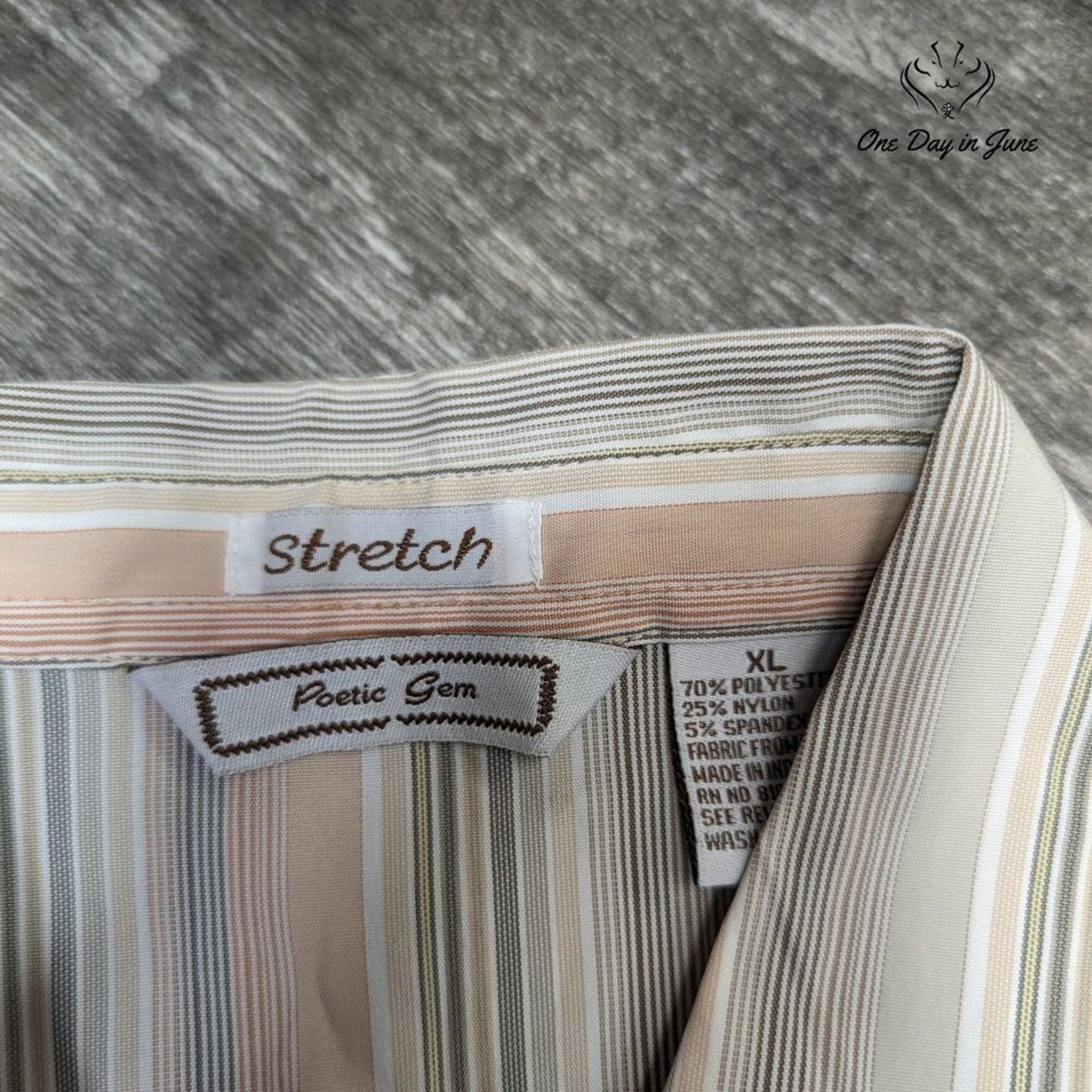 Poetic Gem Sleeveless Button Down Top Size XL