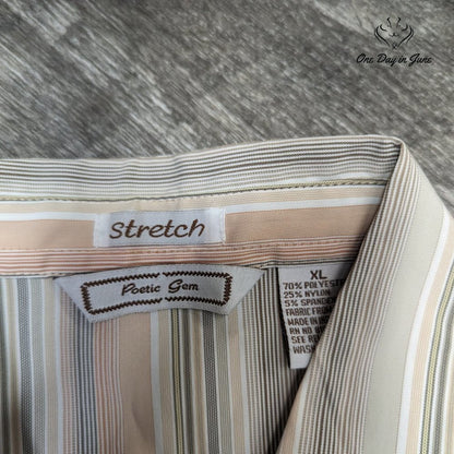 Poetic Gem Sleeveless Button Down Top Size XL