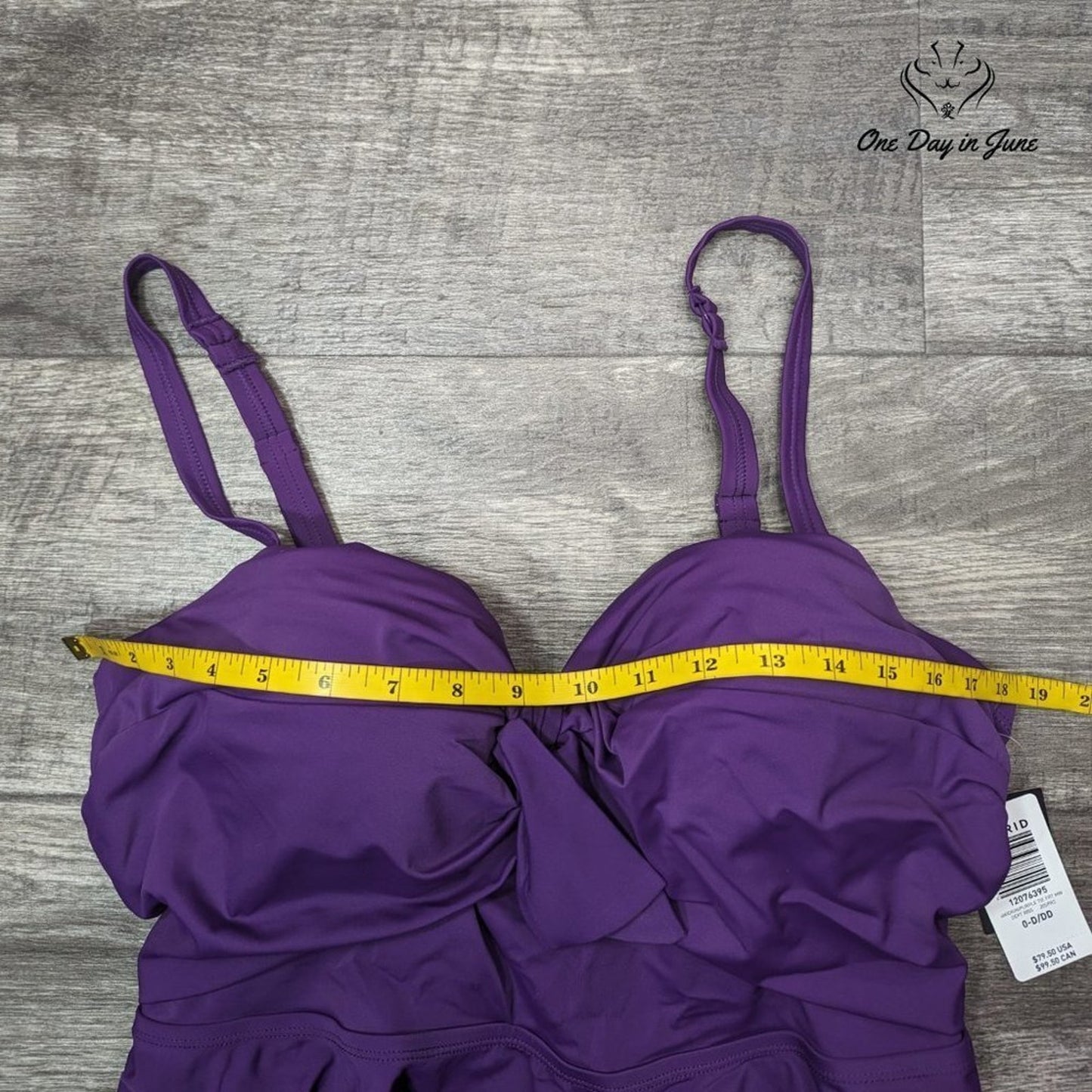 Torrid Mid Coverage Tankini Top Size Torrid 0-D/DD (12)