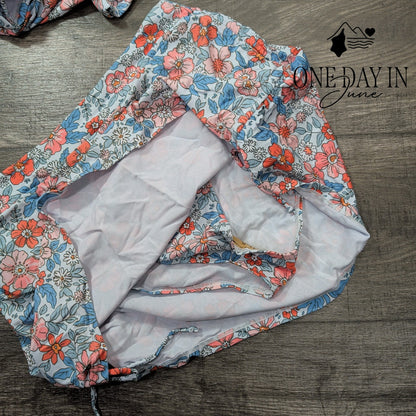 B2Prity Floral Skirted Tankini Swimsuit Size M