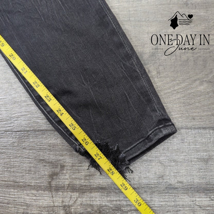 Abercrombie & Fitch Super Skinny Ankle High Rise Distressed Jeans Size 14