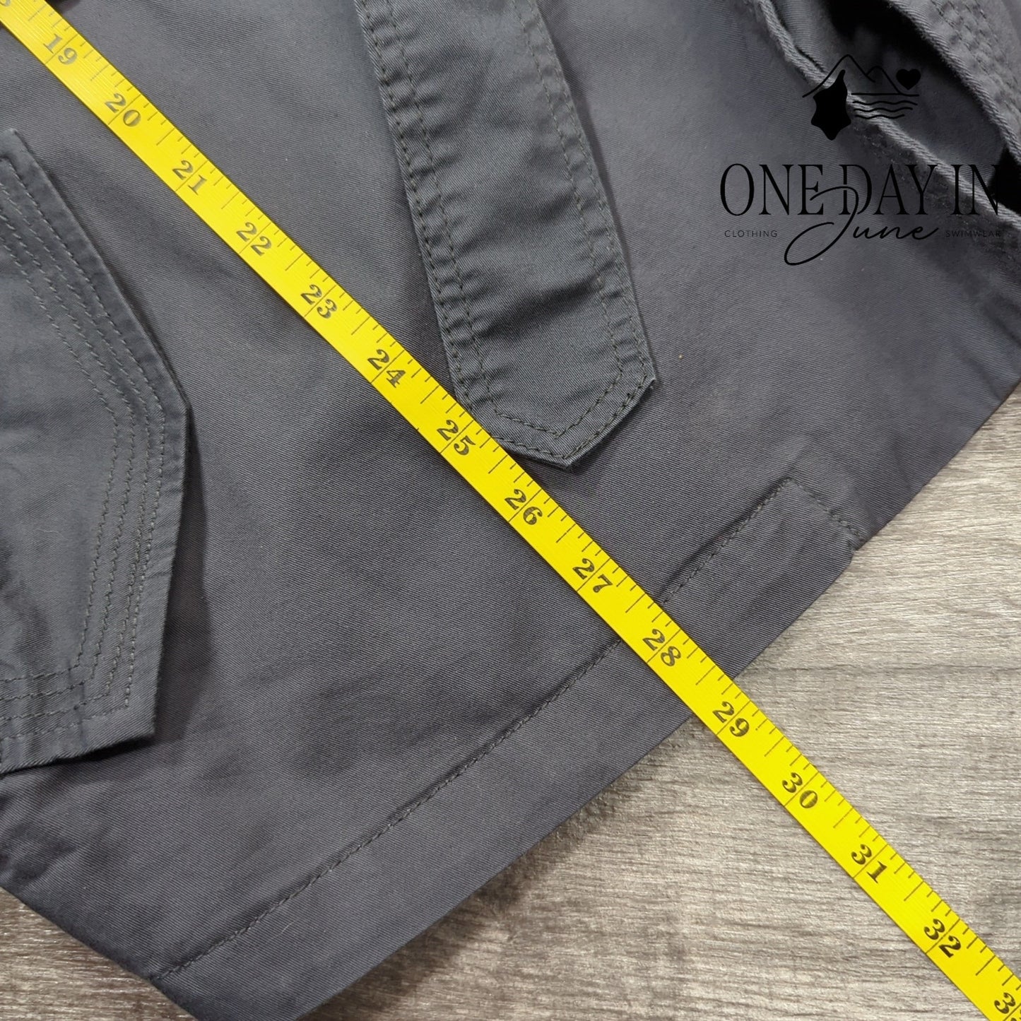 Coldwater Creek Belted Cotton Jacket Size 12