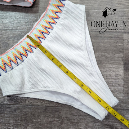 Zuobango Crop Bikini Swimsuit Size S