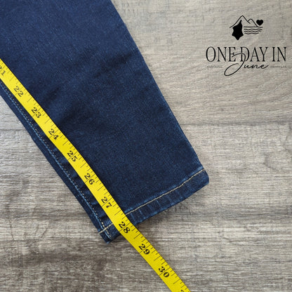 Lucky Brand Ava Mid Rise Skinny Jeans Size 0