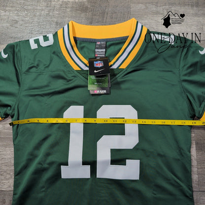 NFL Team Apparel Green Bay Packers Aaron Rodgers #12 Women's NWT Size XL
