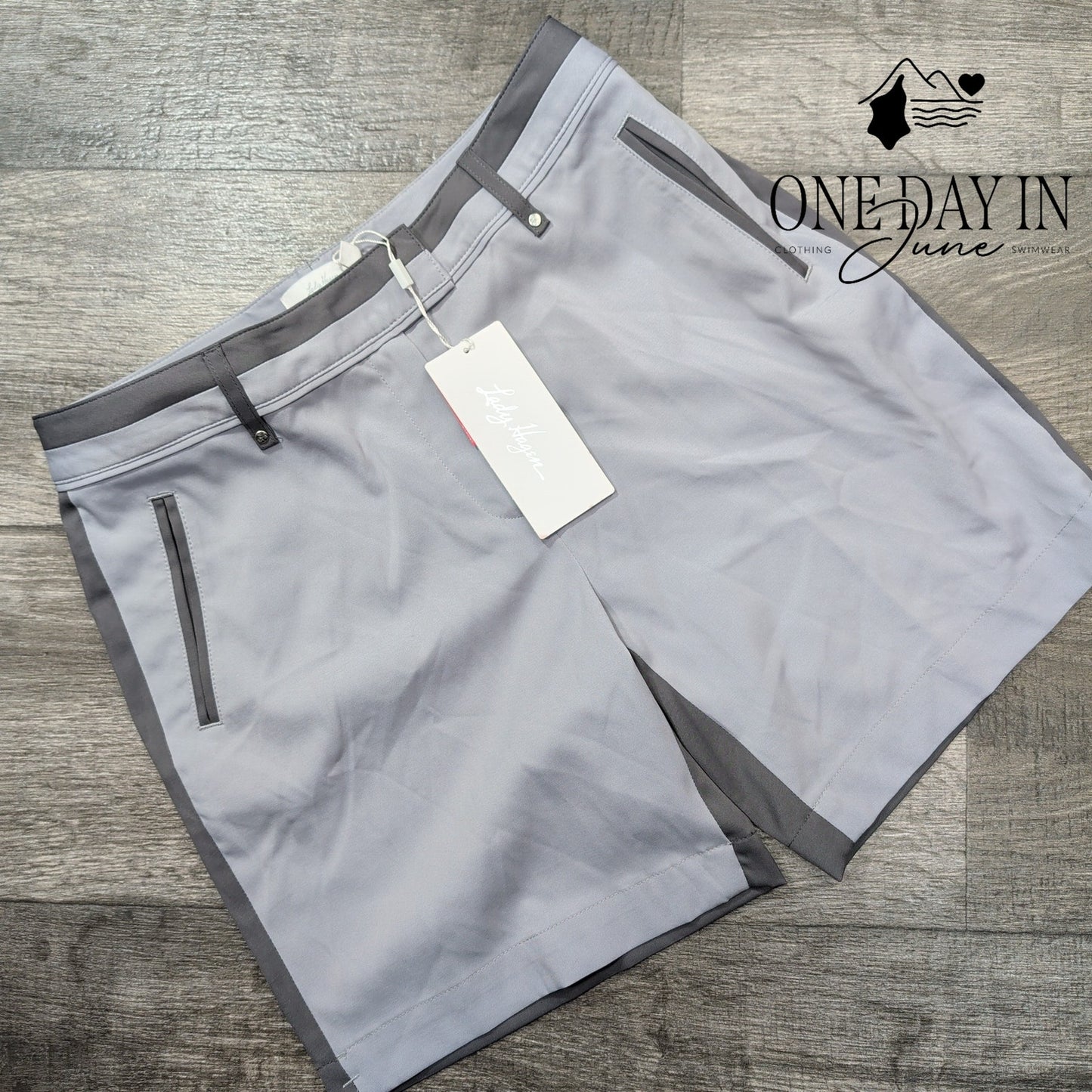 Lady Hagen Colorblock Shorts Size 4