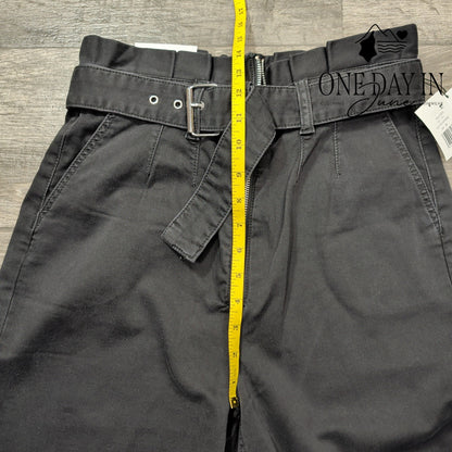 Joe's Jeans Calypso Exposed High Waist Belted Jeans Black NWT Size 8 (29)