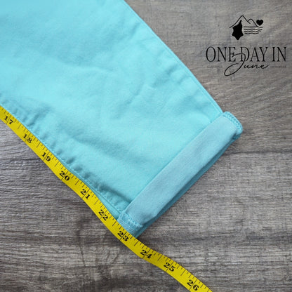 Democracy Petite Ab Solution Cuffed Ankle Skimmer Jeans Size 6P