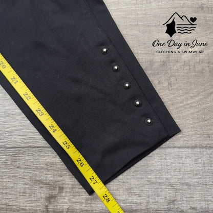 Chico's Rivet Stud Legging Pants Size Chico's 3 (16)