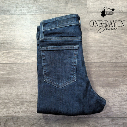 AG Adriano Goldschmied The Mila Super High Rise Skinny Jeans Blue NWT Size 4