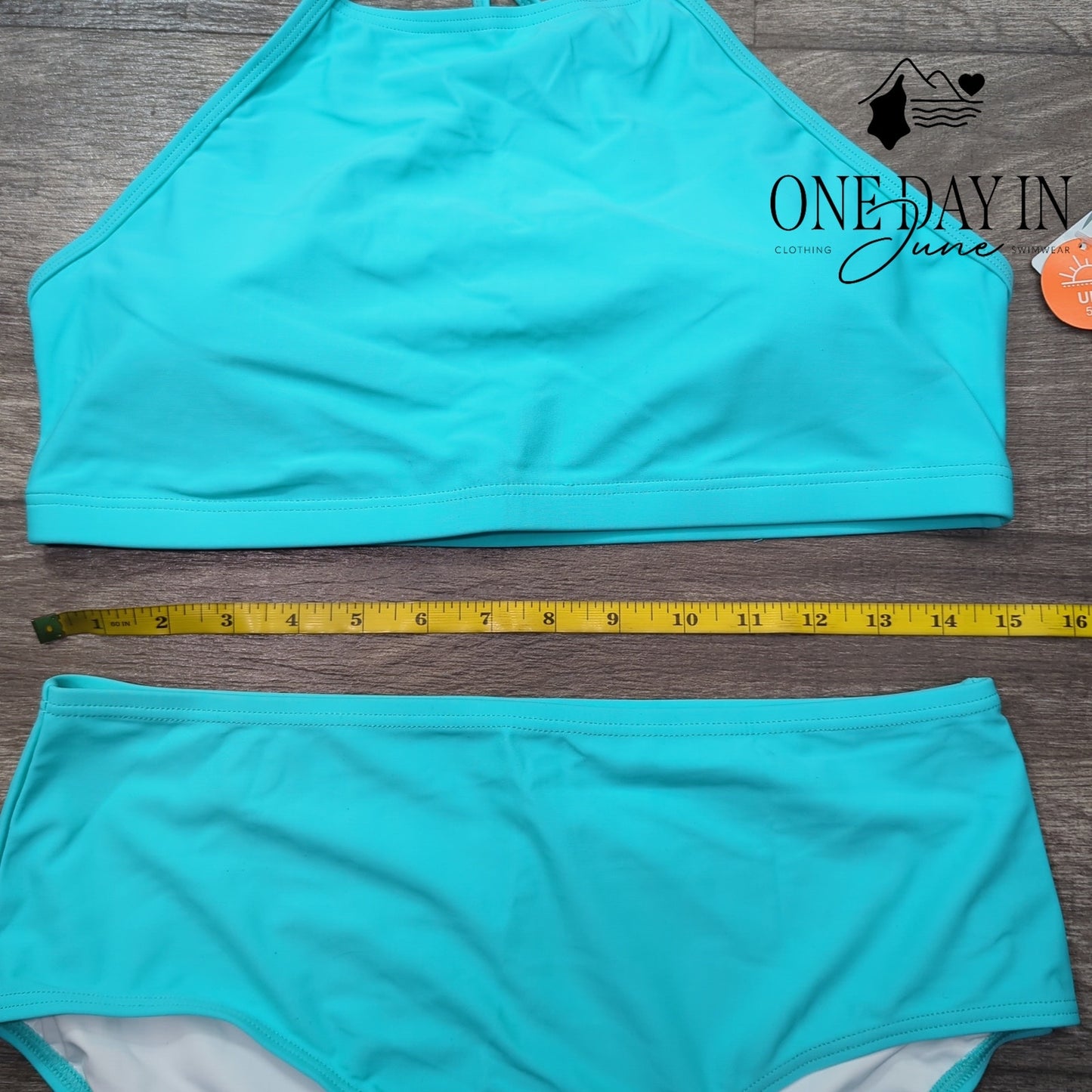 Charmo High Neck Bikini Swimsuit Size L
