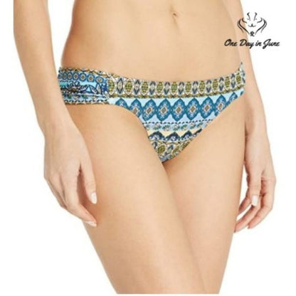 Jessica Simpson Side Shirred Hipster Bikini Bottom Size S