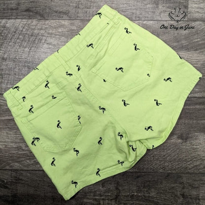 crown & ivy Flamingo Shorts Size 4