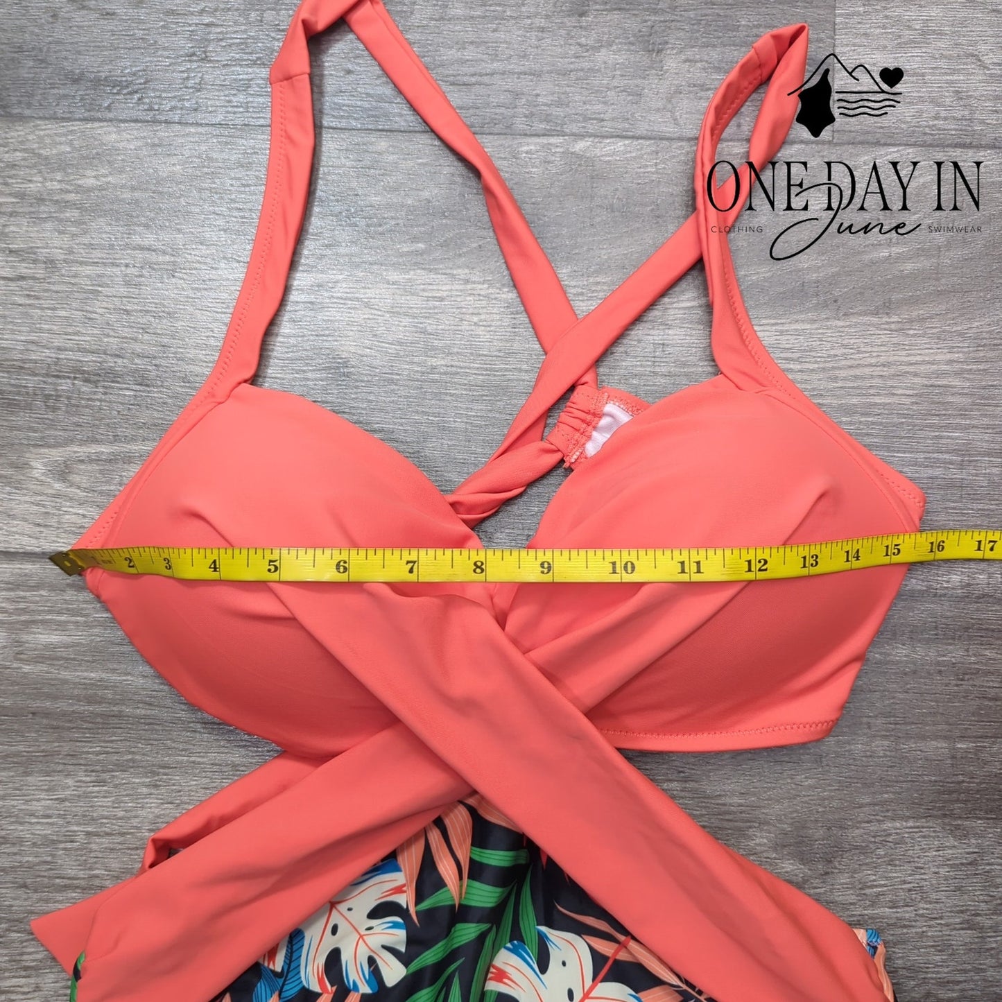 Rxrxcoco Tie Back Cut Out One Piece Swimsuit Size L