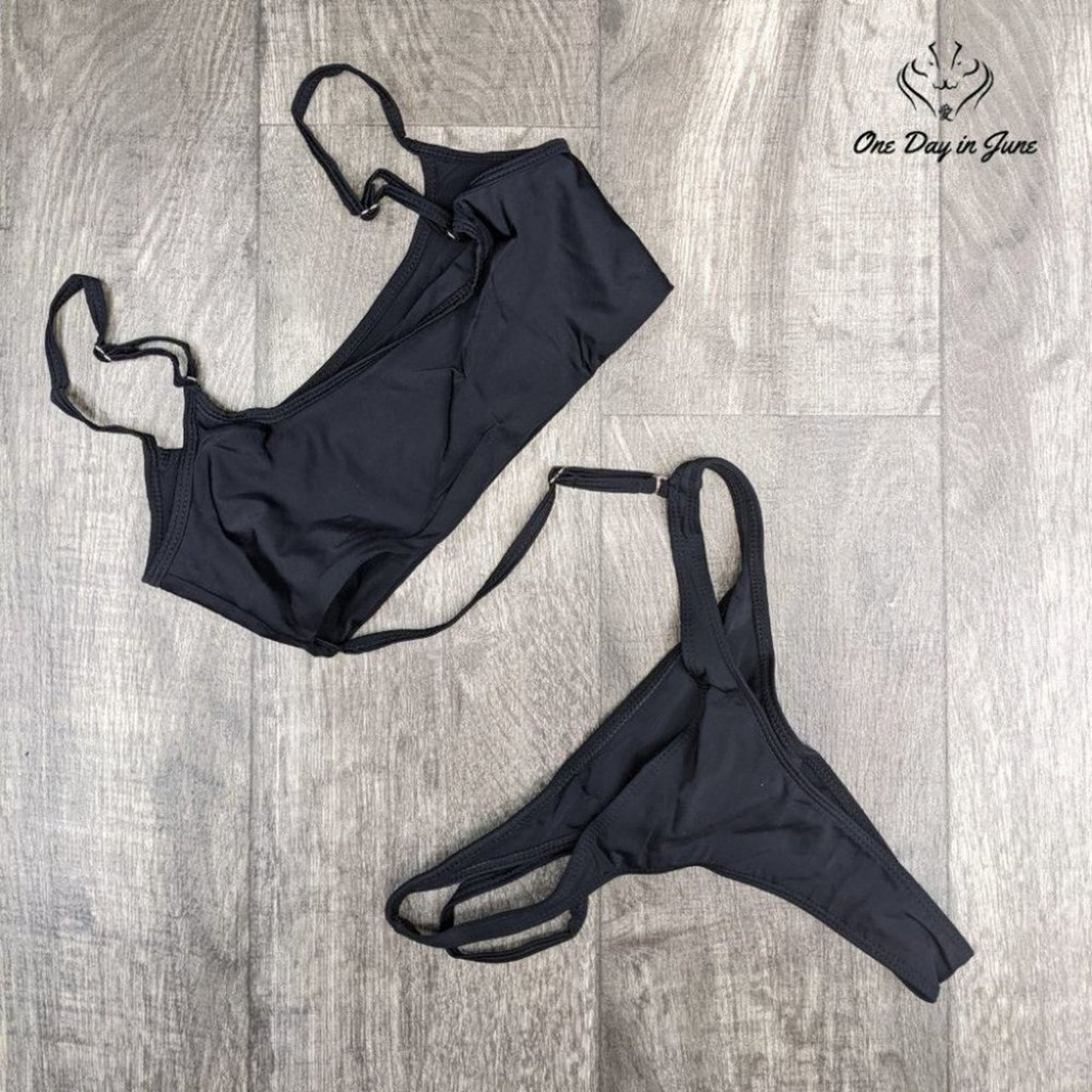 Xxtaxn Crop Top Cutout Bikini Swimsuit Size XL