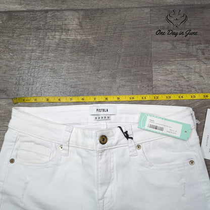 Pistola Jennifer Distressed Skinny Jeans Size 28 (6)