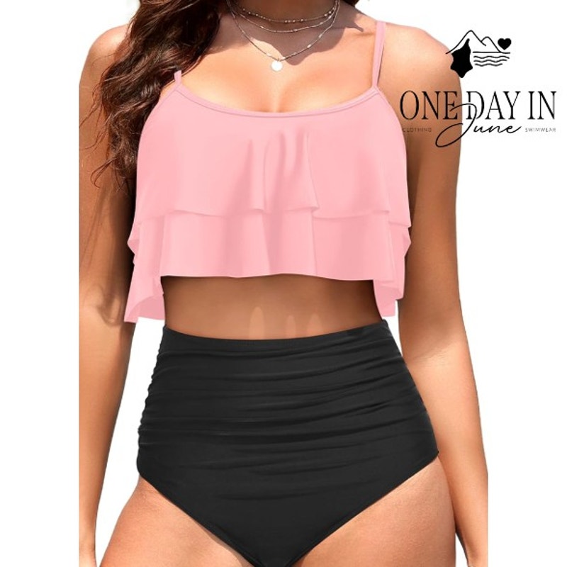 Tempt Me Off Shoulder Bikini Swimsuit Size M