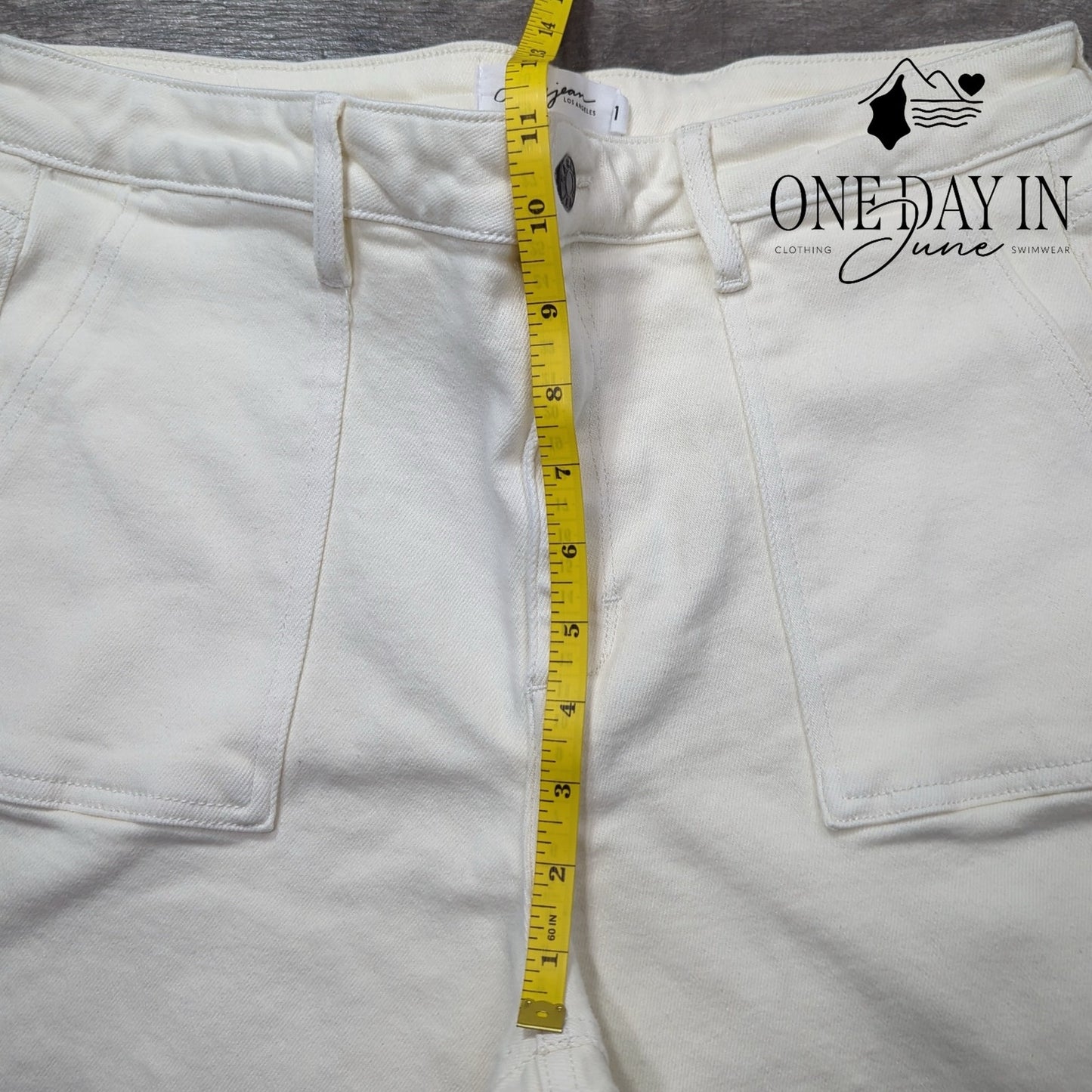 Carly Jeans Juniors Wide Leg Crop Jeans Size 11