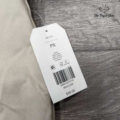 Wonderly Petite Soft Khaki Ponte Pants Size PS