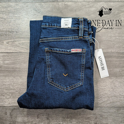 Hudson Rosalie High Rise Wide Leg Ankle Jeans Size 0 (25)