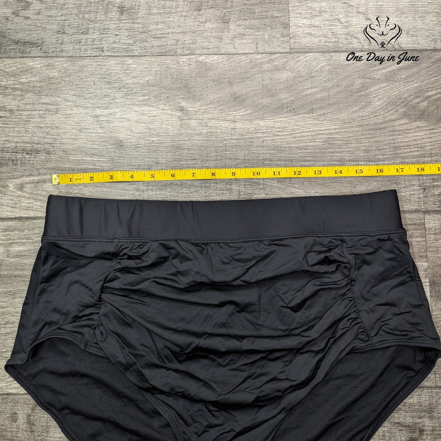 Pink Queen High Waist Ruched Bikini Bottoms Size XXL