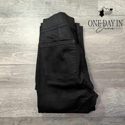 Tory Burch Pull On Skinny Pants Black Stretch Leggings NWT Size 2 (26)
