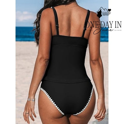 Popfeelings Crop Tankini Swimsuit Size S