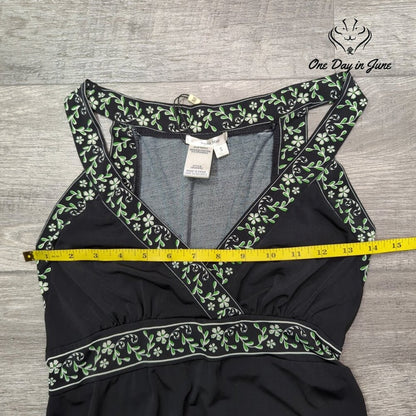 Sophie Max Sleeveless V Neck Summer Dress Size S