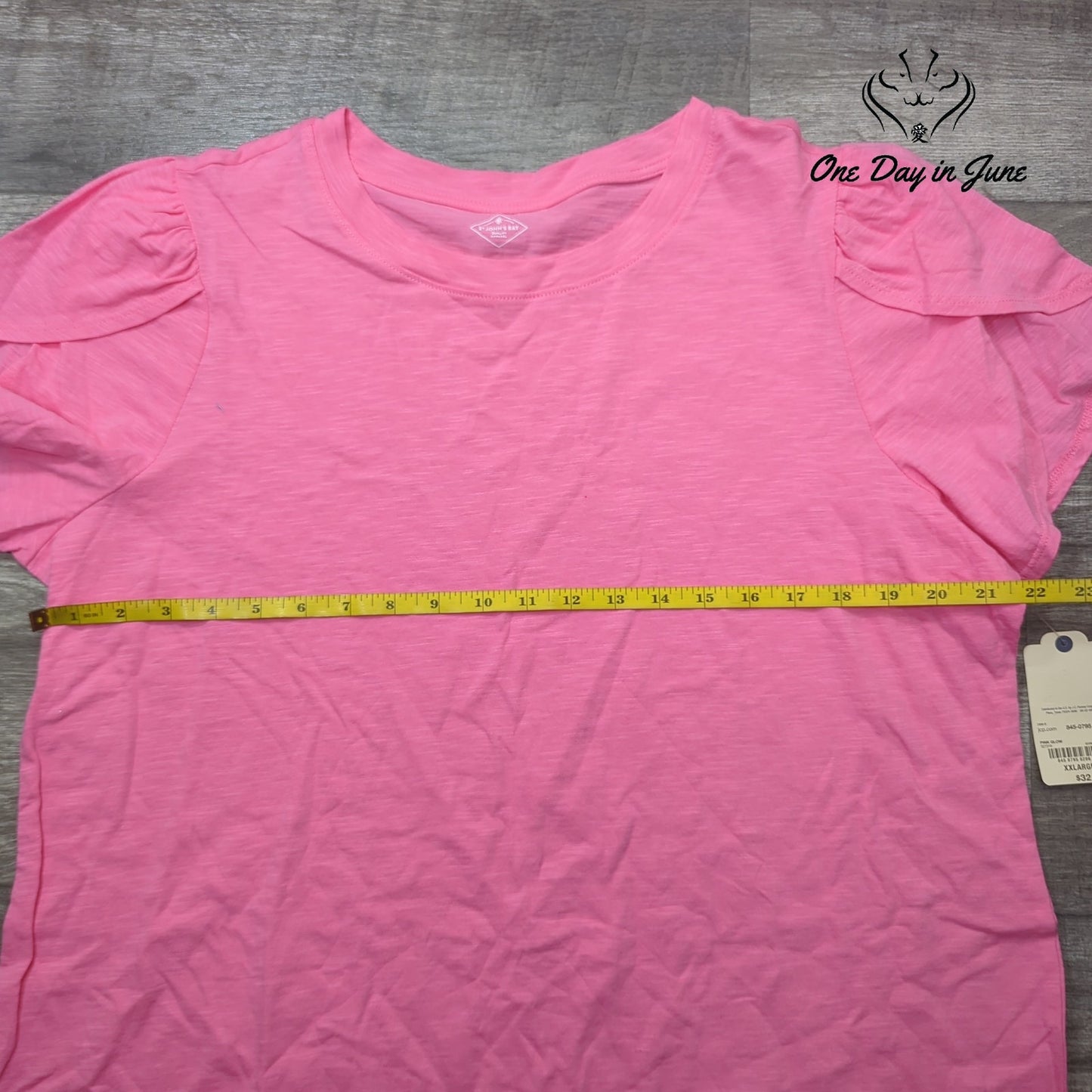 St. John's Bay Short Sleeve Tee Shirt Size XXL