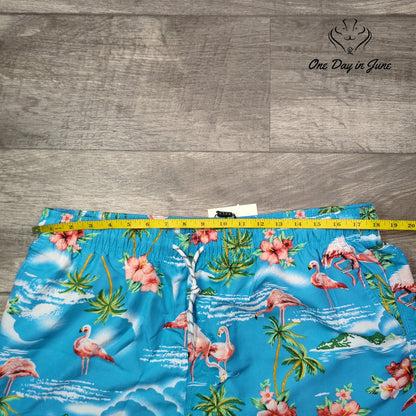 SSLR Flamingo Board Shorts Size 38