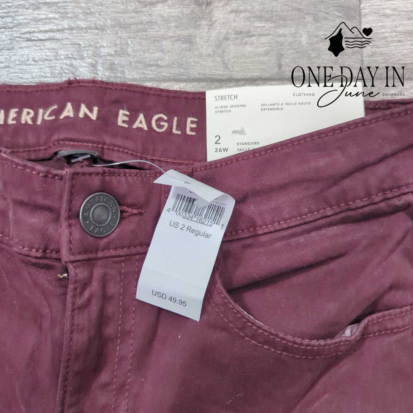 American Eagle Outfitters Hi Rise Jegging Jeans Size 2