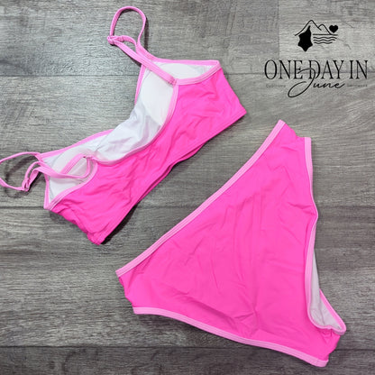 CharmLeaks Crop Bikini Swimsuit Size S