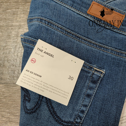 AG Adriano Goldschmied The Angel Bootcut Jeans AG-ed NWT $225 Size 10 (30)