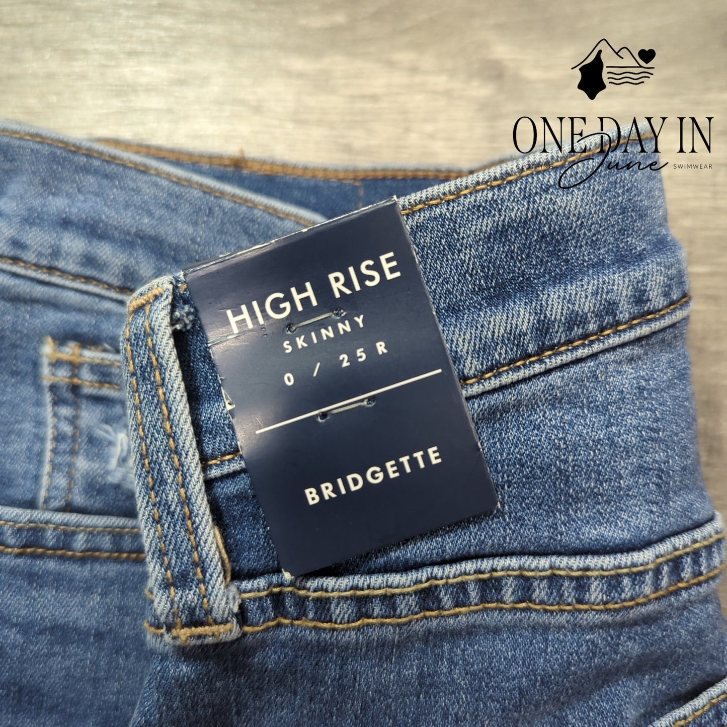 Lucky Brand Bridgette High Rise Skinny Jeans Size 0