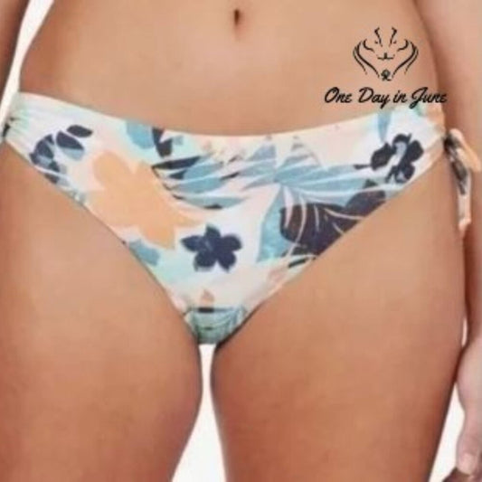 Roxy PT Beach Classics Tie Side Full Bikini Bottom Size S