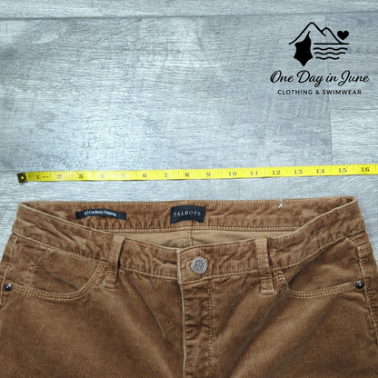 Talbots Corduroy Jegging Pants Size 8