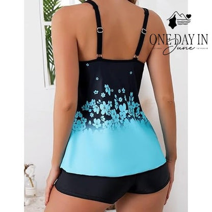 B2Prity Boyshort Tankini Swimsuit Size XL