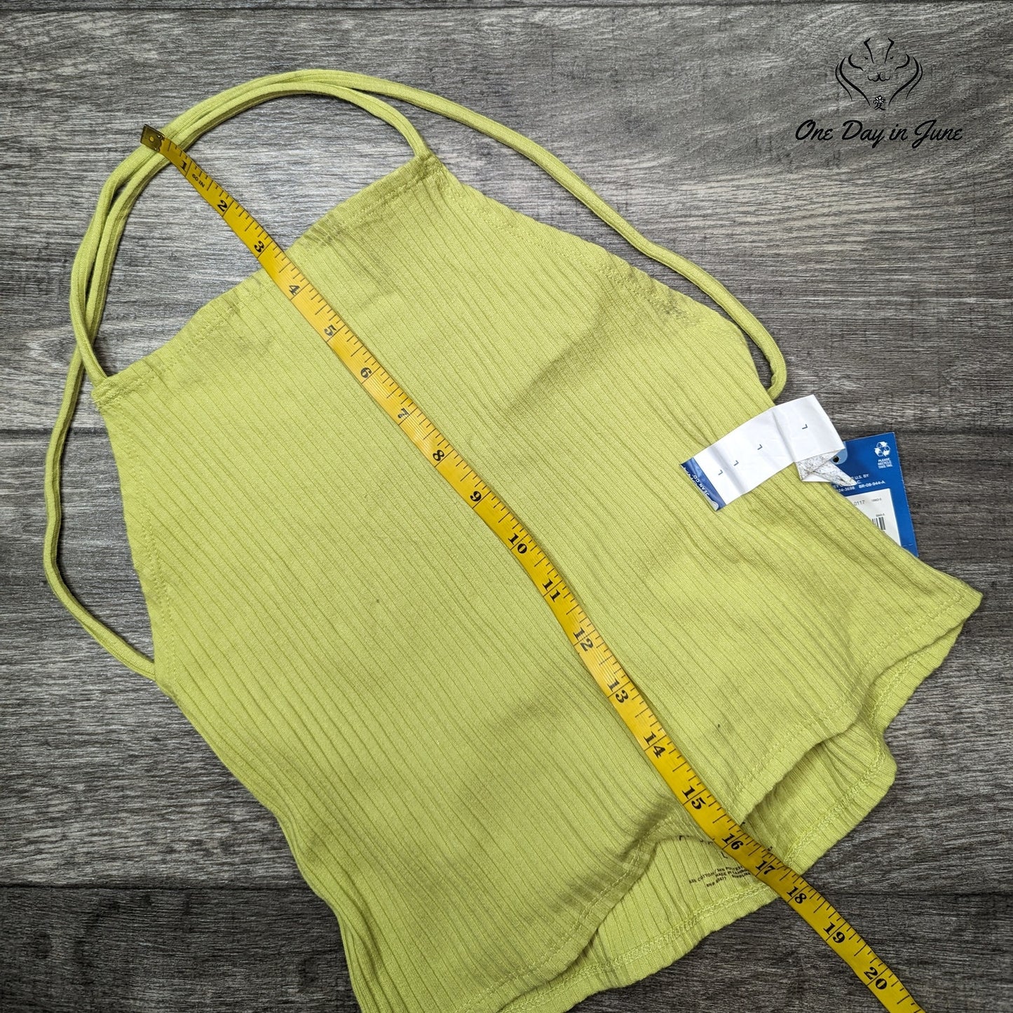 Arizona Jean Co. Juniors Square Neck Tank Top Size L