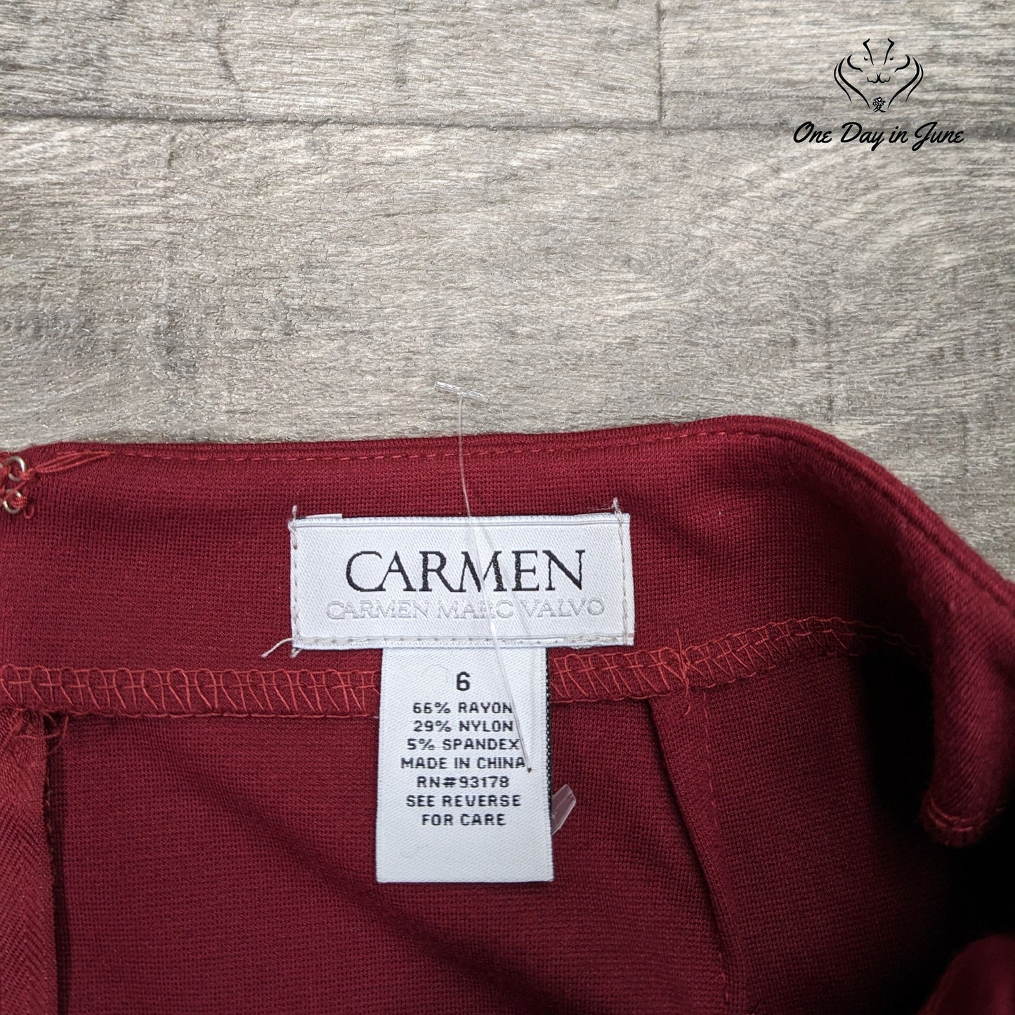 Carmen Marc Valvo Pencil Skirt Size 6