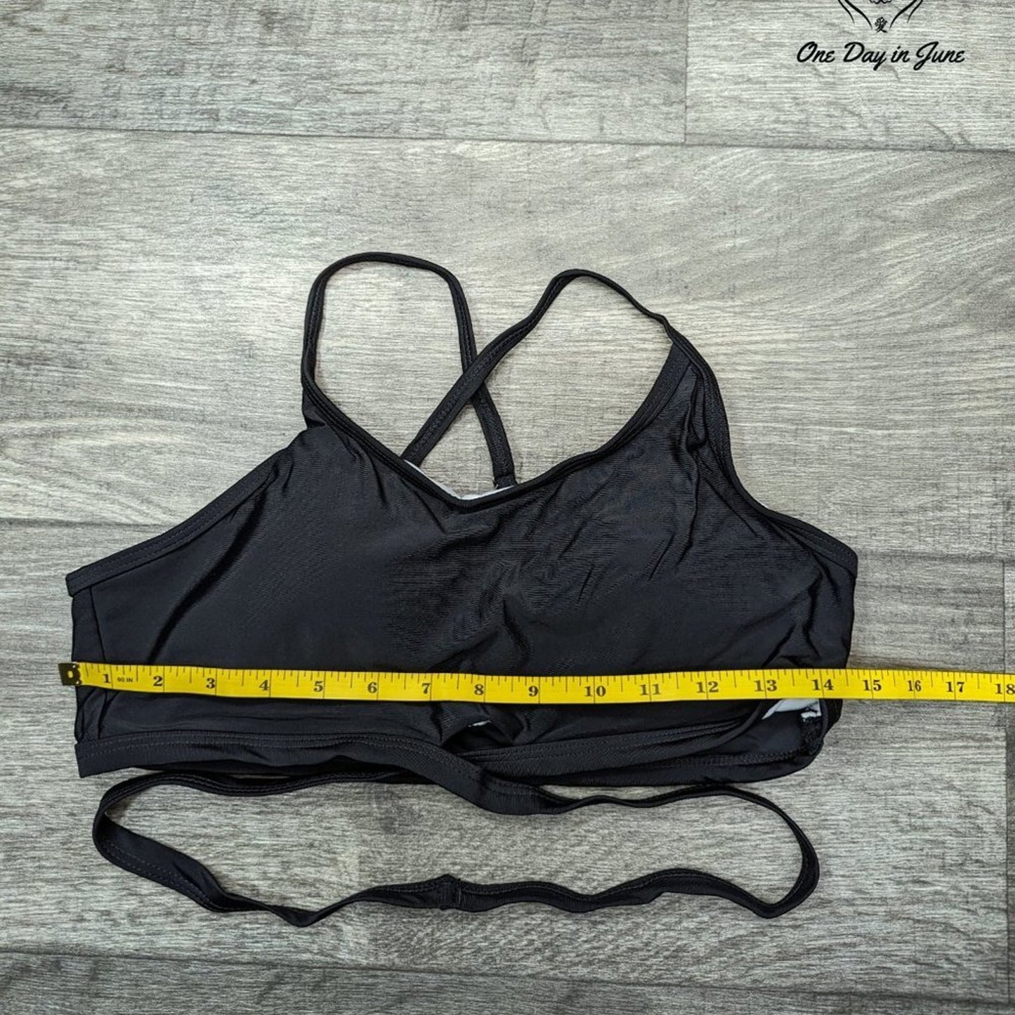 Athmile High Neck Bikini Top Size L