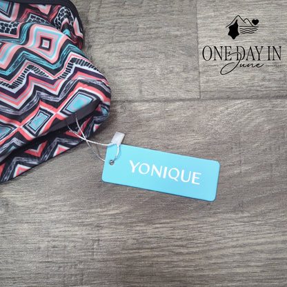 Yonique Boyshort Double Up Tankini Swimsuit Size L