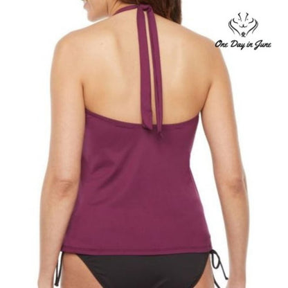 Liz Claiborne Tankini Top Size 6