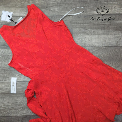 Premier Amour Sleeveless V Neck Mini Dress Size 8