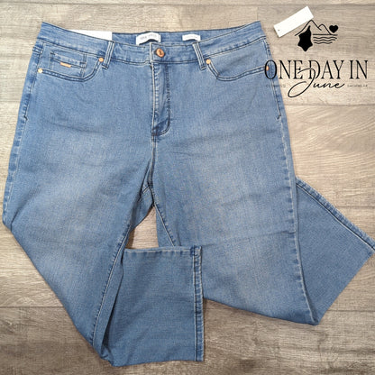 Nine West Chrystie Capri Jeans Size 16
