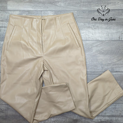 Laundry by Shelli Segal Faux Leather Pants Size L