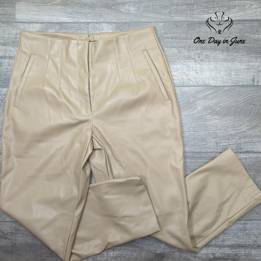 Laundry by Shelli Segal Faux Leather Pants Size L