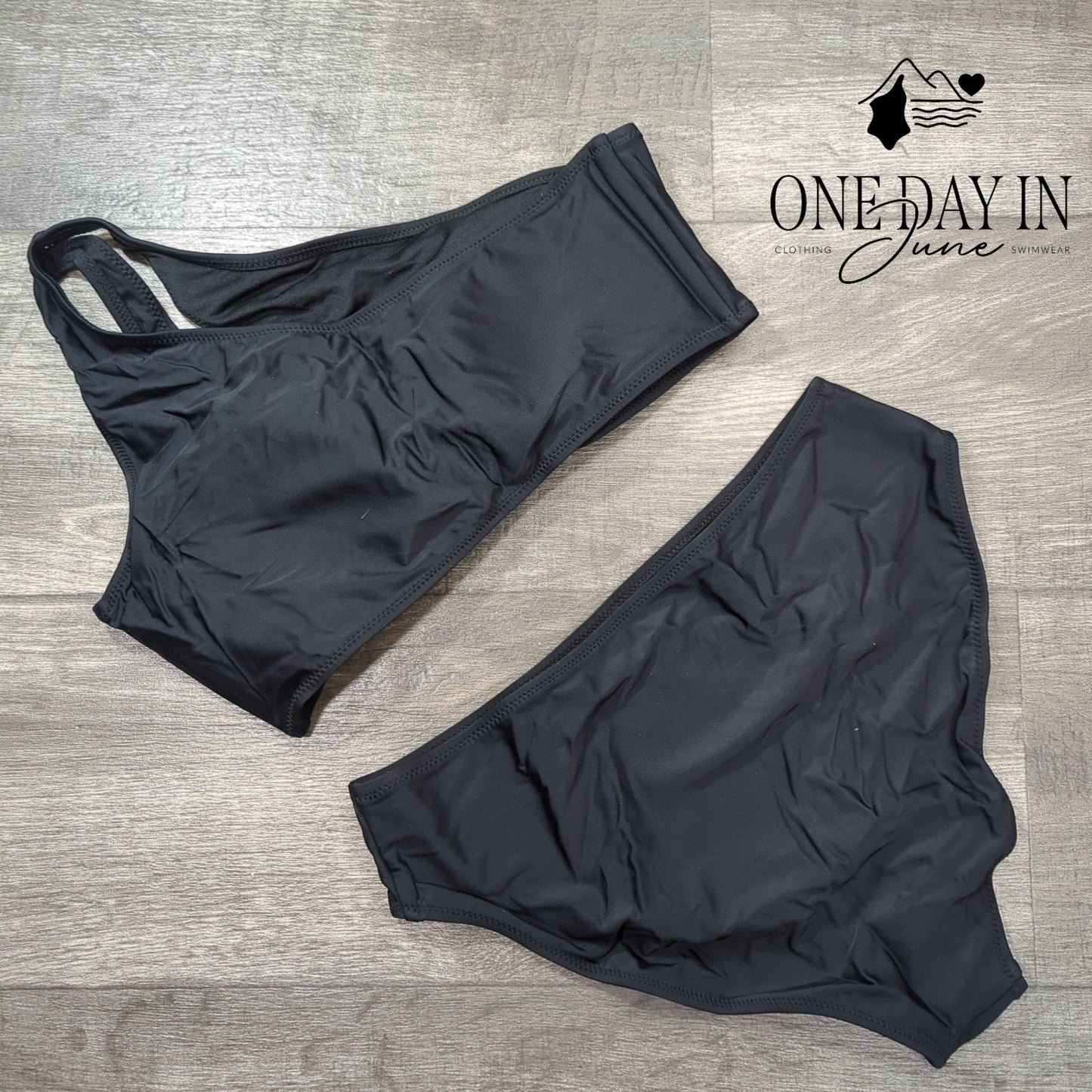 Charmo One Shoulder Bikini Swimsuit Size L