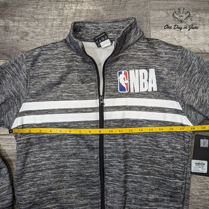 NBA Zip Front Sweatshirt Size L