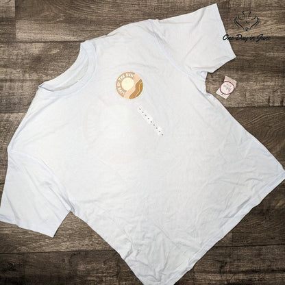 Flirtitude Juniors Live By The Sun Tee Shirt Top Size S